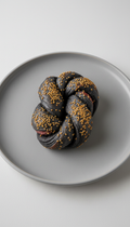 Charcoal Sesame Twist