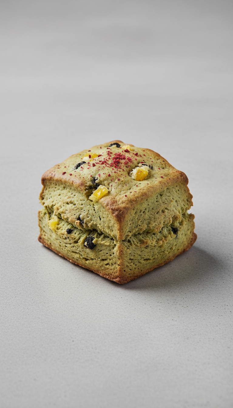 Matcha Concrete Scone